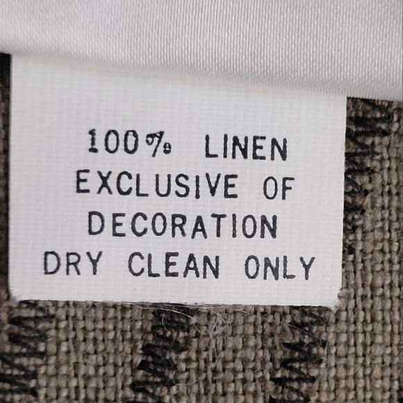 Beppa Vintage Linen Art-To-Wear Button Front Jacket - Size M - Picture 11 of 11